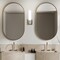 Luxrite 14 Inch Modern LED Wall Sconce Brushed Nickel 5CCT 2700K-5000K 16W 1000LM Dimmable Damp Rated LR32165-1PK - alternate 6